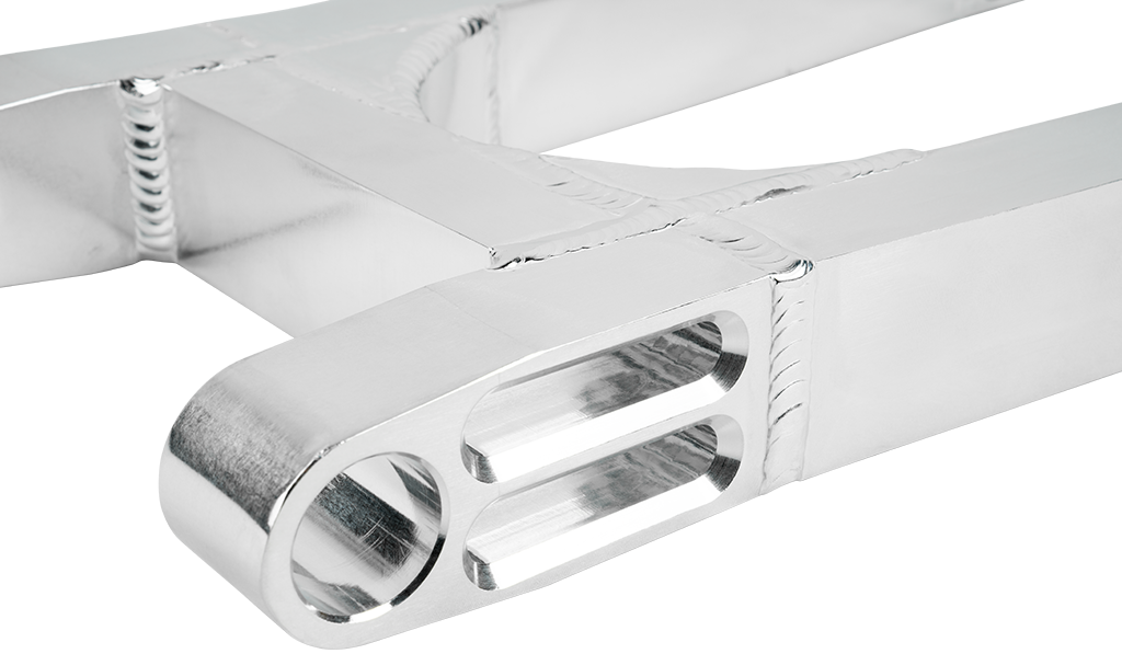 Verstärkte Kastenschwinge aus Aluminium - Standard / Natur