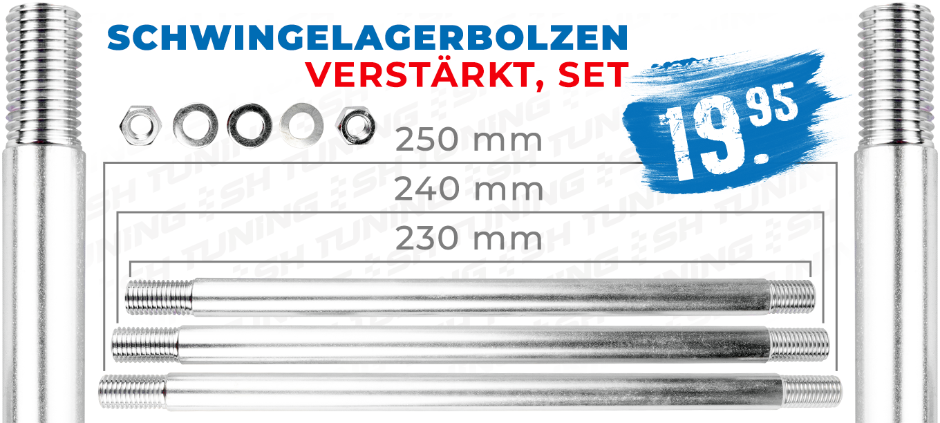 SH Schwingelagerbolzen verstärkt, Set