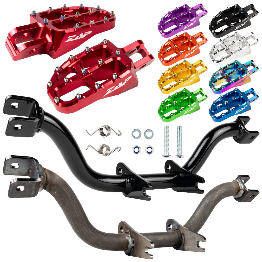 Fußrastenträger verstärkt mit ZAP Fußrasten