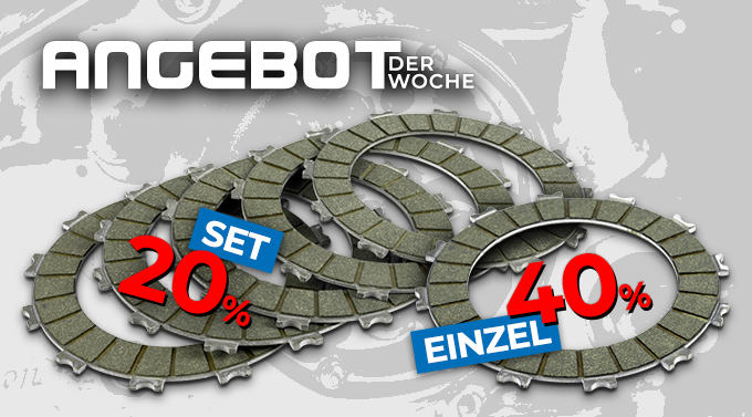 Wochenangebot KW13 2026 - SH Kupplungsscheibe Gen 2 Reibbelag - 20%/40% Rabatt