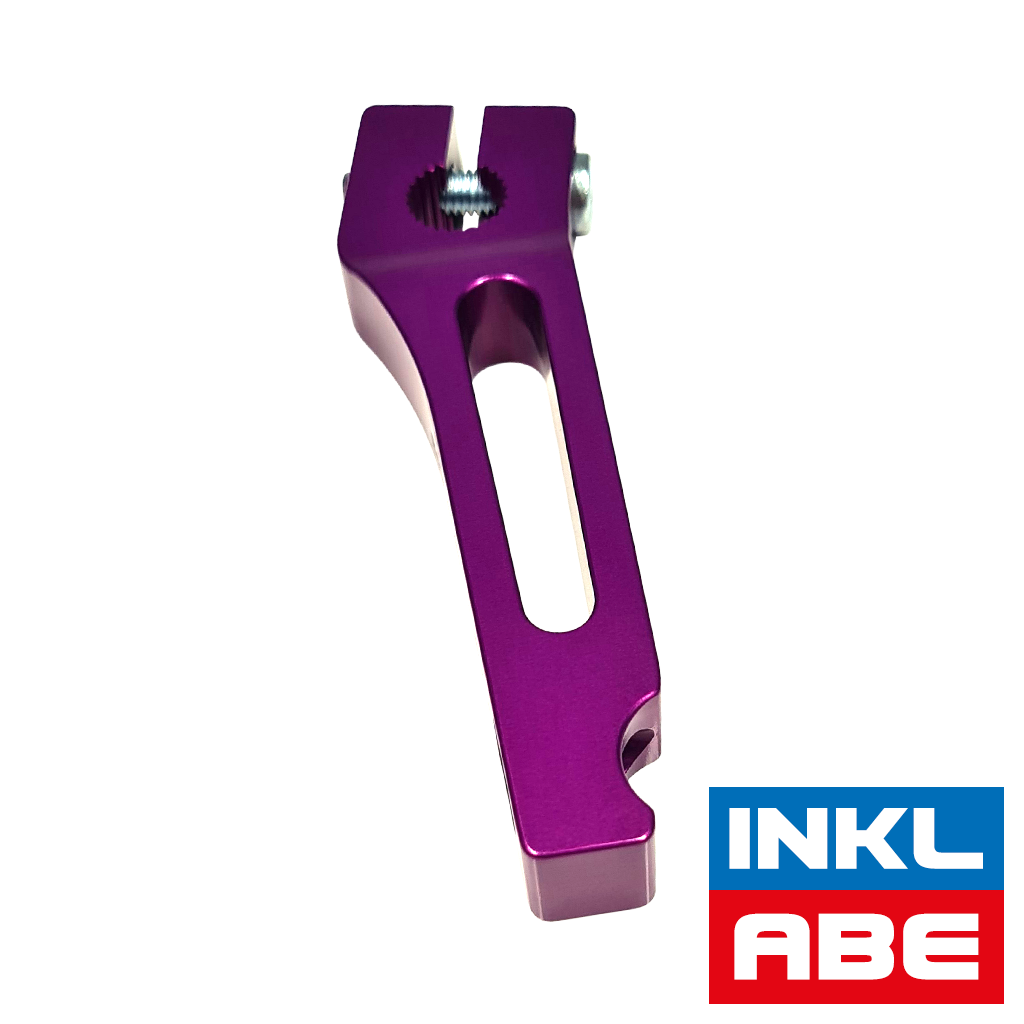 ZT CNC Bremshebel hinten, inkl. ABE - Violett eloxiert