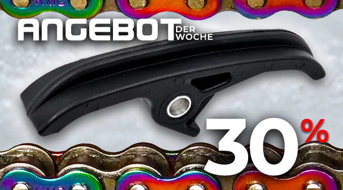 Wochenangebot KW18 2026 - Universal Kettenschleifer für offene Kettenführung