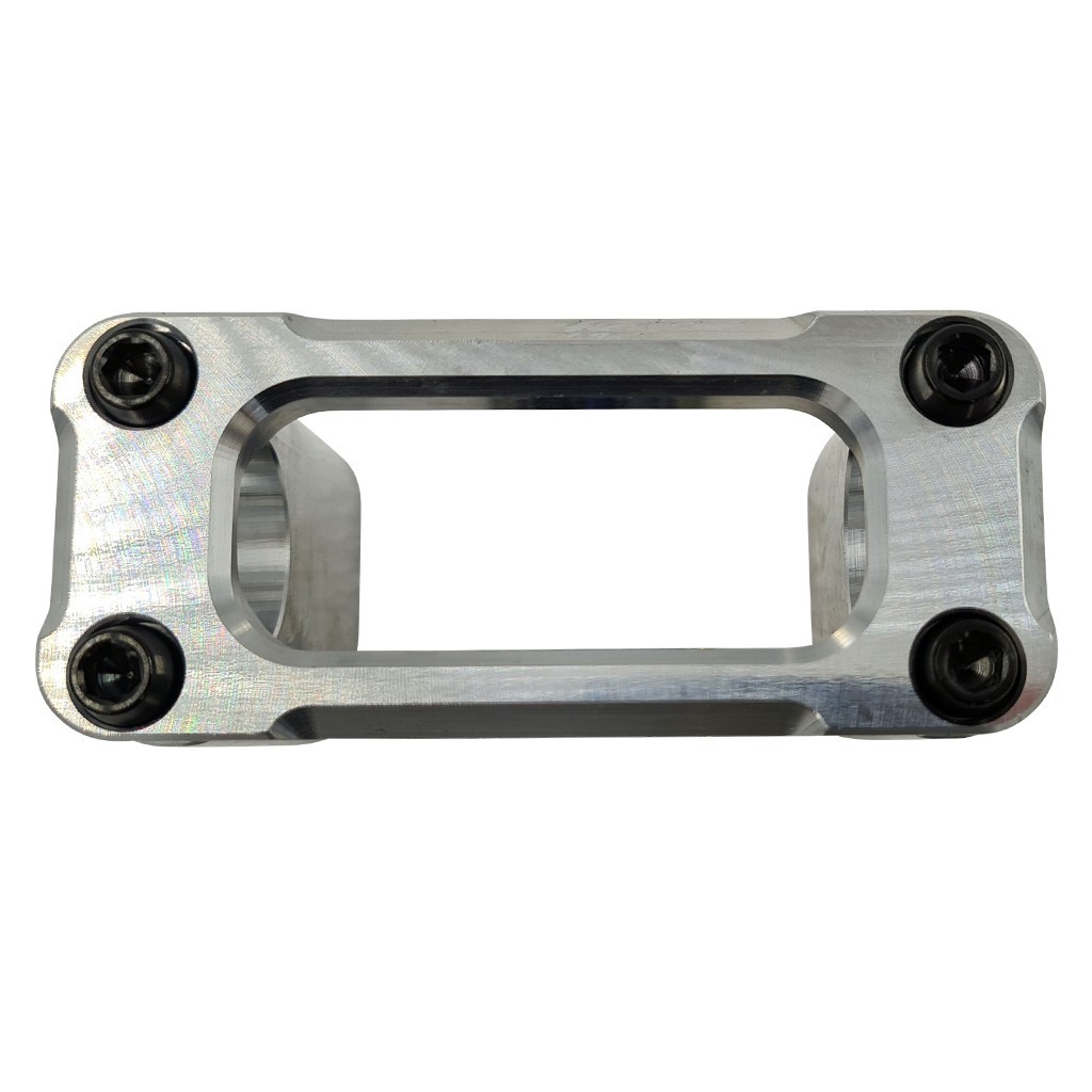 Eloxiertes ("Elox") Titan-Schraubenset für CNC Lenkerklemmung, 4er Set, für Simson - kurz/Schwarz