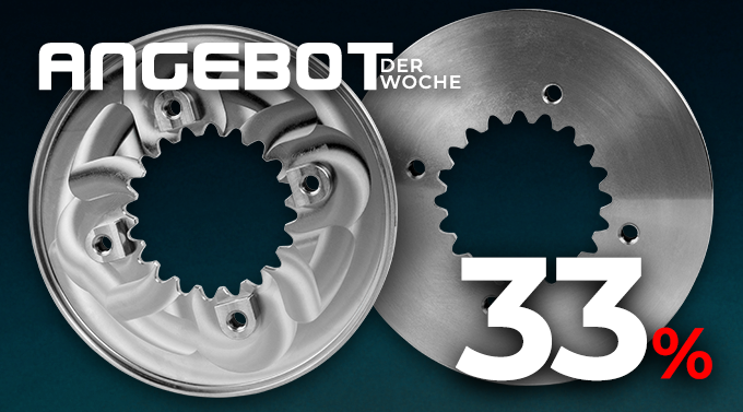 Wochenangebot KW34 2026 - SH Kupplungsdruckplatte vorn, verstärkt, für Simson M531 - M741