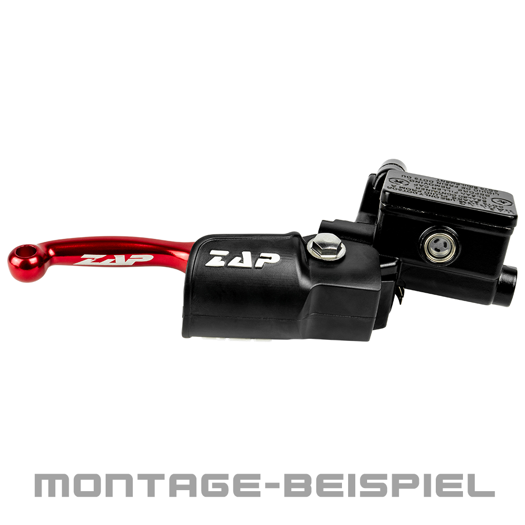 ZAP Bremshebel Gen2 klappbar für Simson, PZ / Ronge / Huating Bremspumpe - Rot