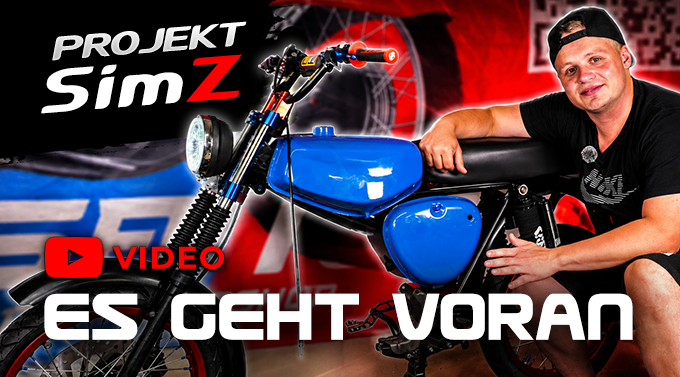 Videoempfehlung KW30 2026: Projekt Sim-Z - Optik & Heck | MZ-Motor in Simson