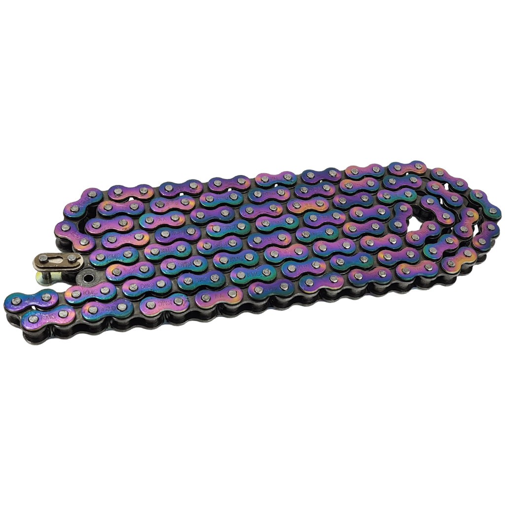 Farbige Kette 420er Teilung 136 Glieder - Rainbow Farbige Kette 420er Teilung 136 Glieder - Rainbow