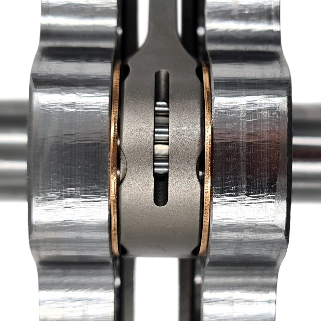 MTX 130 Rennwelle / Kurbelwelle, 105mm Pleuel, für Simson - Hub 52mm