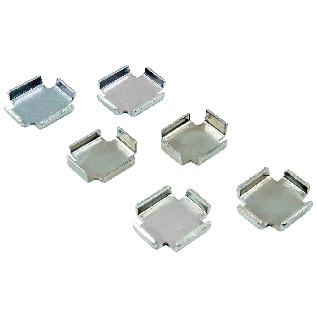 Zwischenlagen für Simson Bremsbacken / Ausgleichbleche, 2er Set, verschiedene Stärken