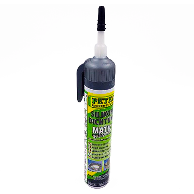 PETEC Hochtemperatur-Silikondichtung, dauerelastisch, 200ml Automatikkartusche