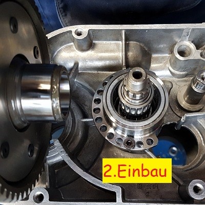 Einbau Simson Kupplungswellenstützlager von Ronge Motorsport