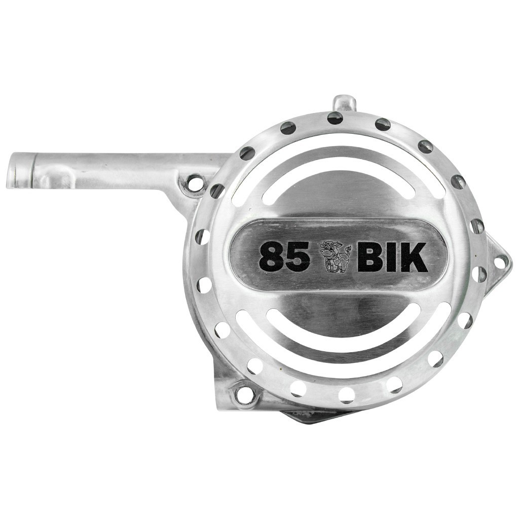 SH Lasergravierte Lichtmaschinendeckel für Simson M500-M700, vorpoliert- MX-Aussparung/mit Zündungskühlung/Comic Sans MS