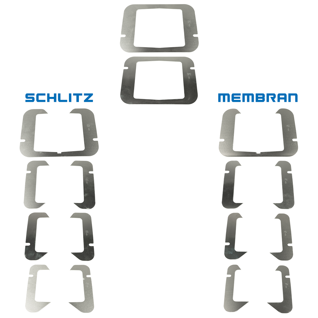 Anschweiß Kühlrippen Set in GS-Optik