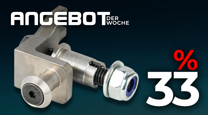 Wochenangebot KW33 2026 - CNC Lagerwinkel inkl. Zubehör