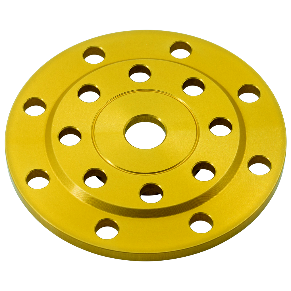 SH Nadelgelagerte M500 Kupplungs-Druckplatte (für Simson S51 / S70) - Gold eloxiert SH Nadelgelagerte M500 Kupplungs-Druckplatte (für Simson S51 / S70) - Gold eloxiert