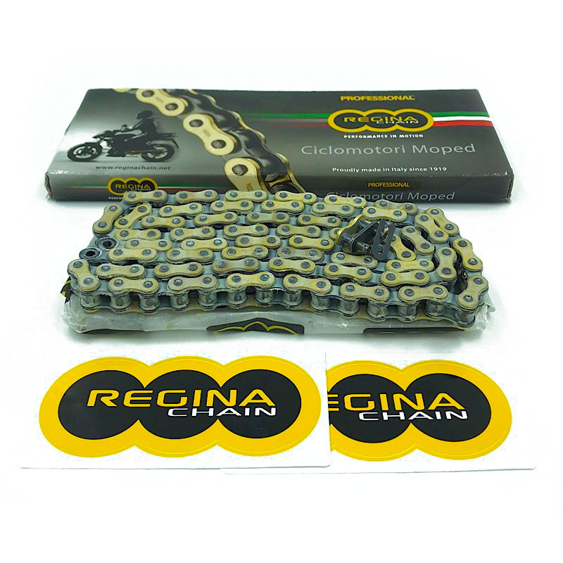 REGINA Kette Gold Rollenkette 420er Teilung