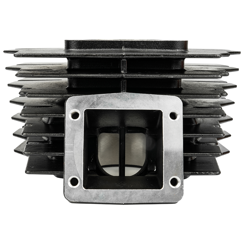 ZTX 130 Zylinderkit MTX BB4, Basis: Schwarz - Zylinderkopf: Farblos eloxiert