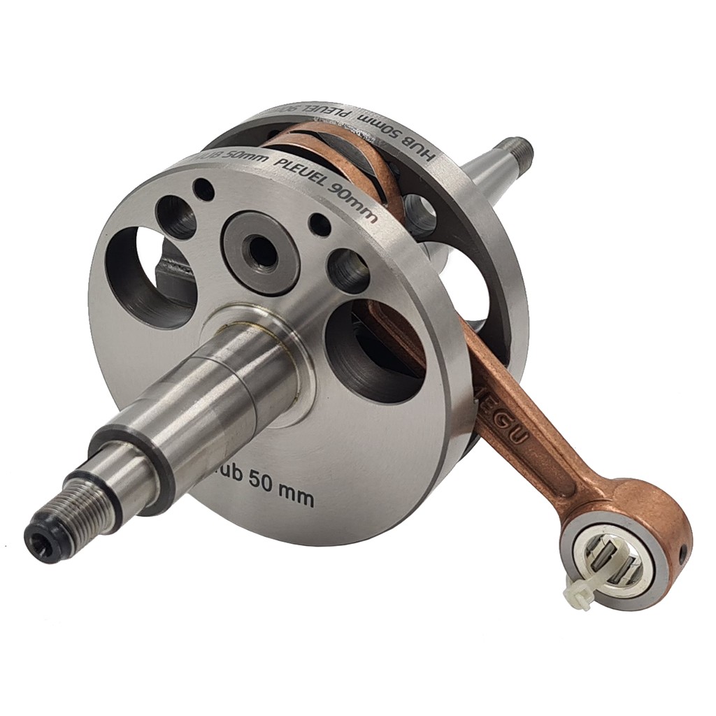 Megu Langhub-Kurbelwelle Simson S51 50mm Hub / 90mm Pleuel