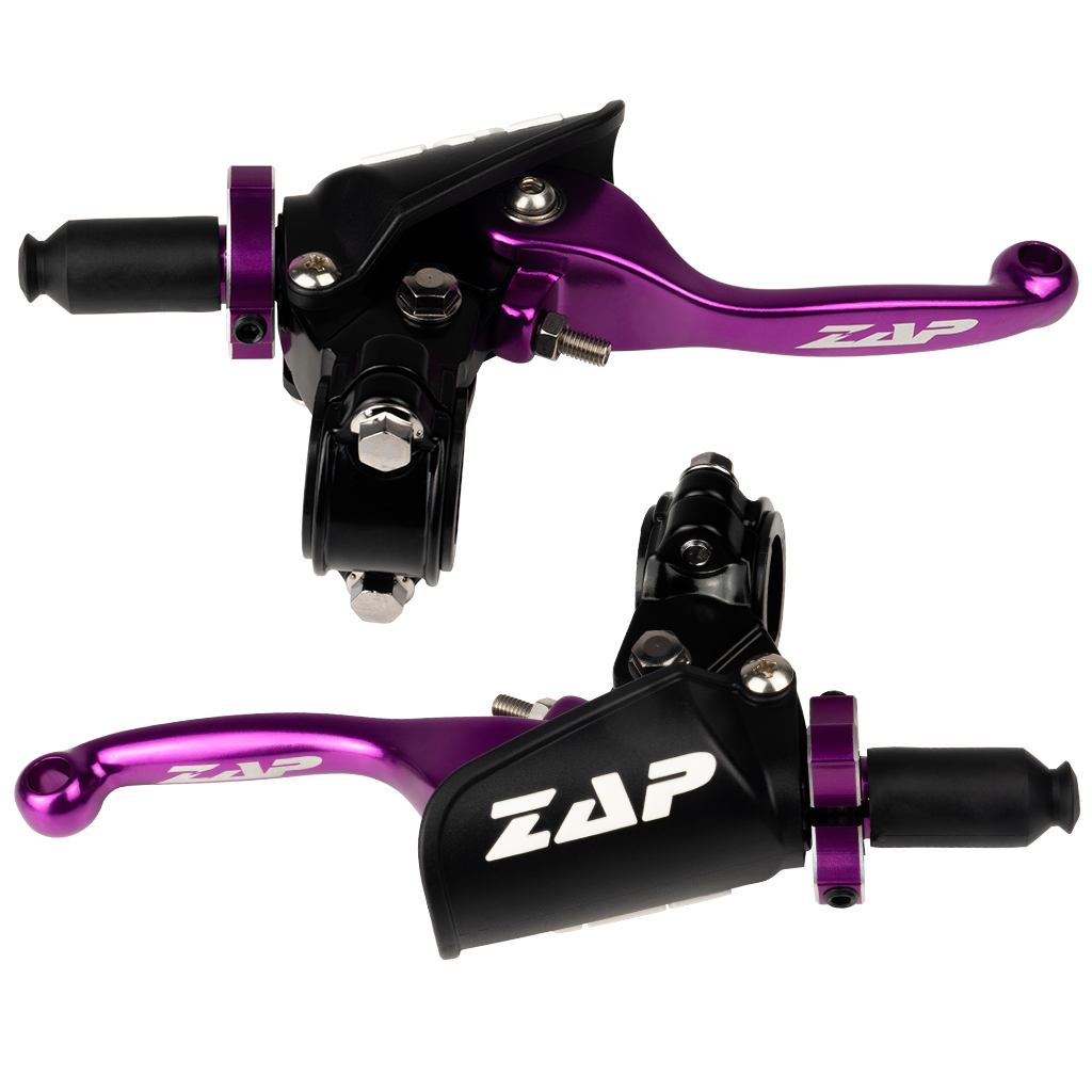 ZAP Bremshebel / Bremsarmatur, klappbar - Kurz, Violett