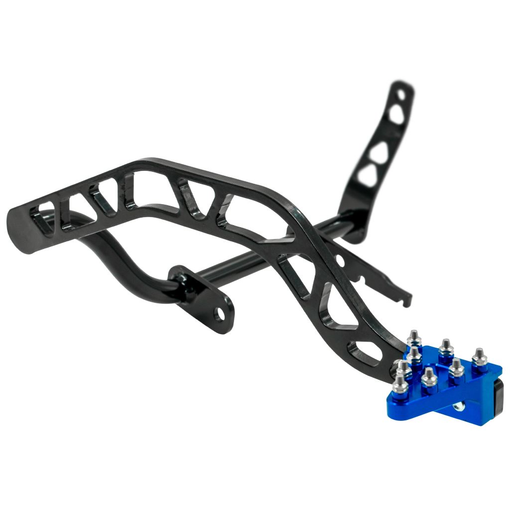 SH-Bremshebel Gen 3 oben liegend für Simson S51/S50/S70 - Blau, pulverbeschichtet