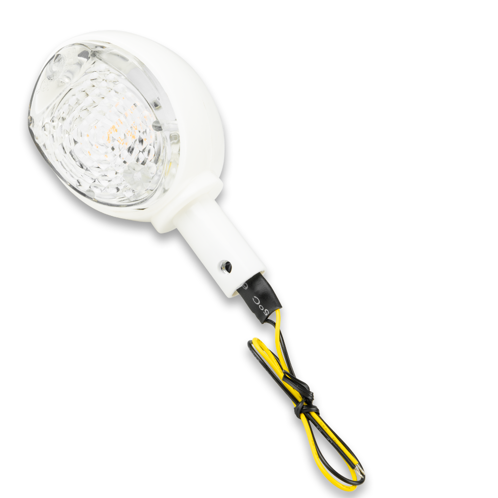 LED Blinker Simson Schwalbe 12V einzeln - Klar