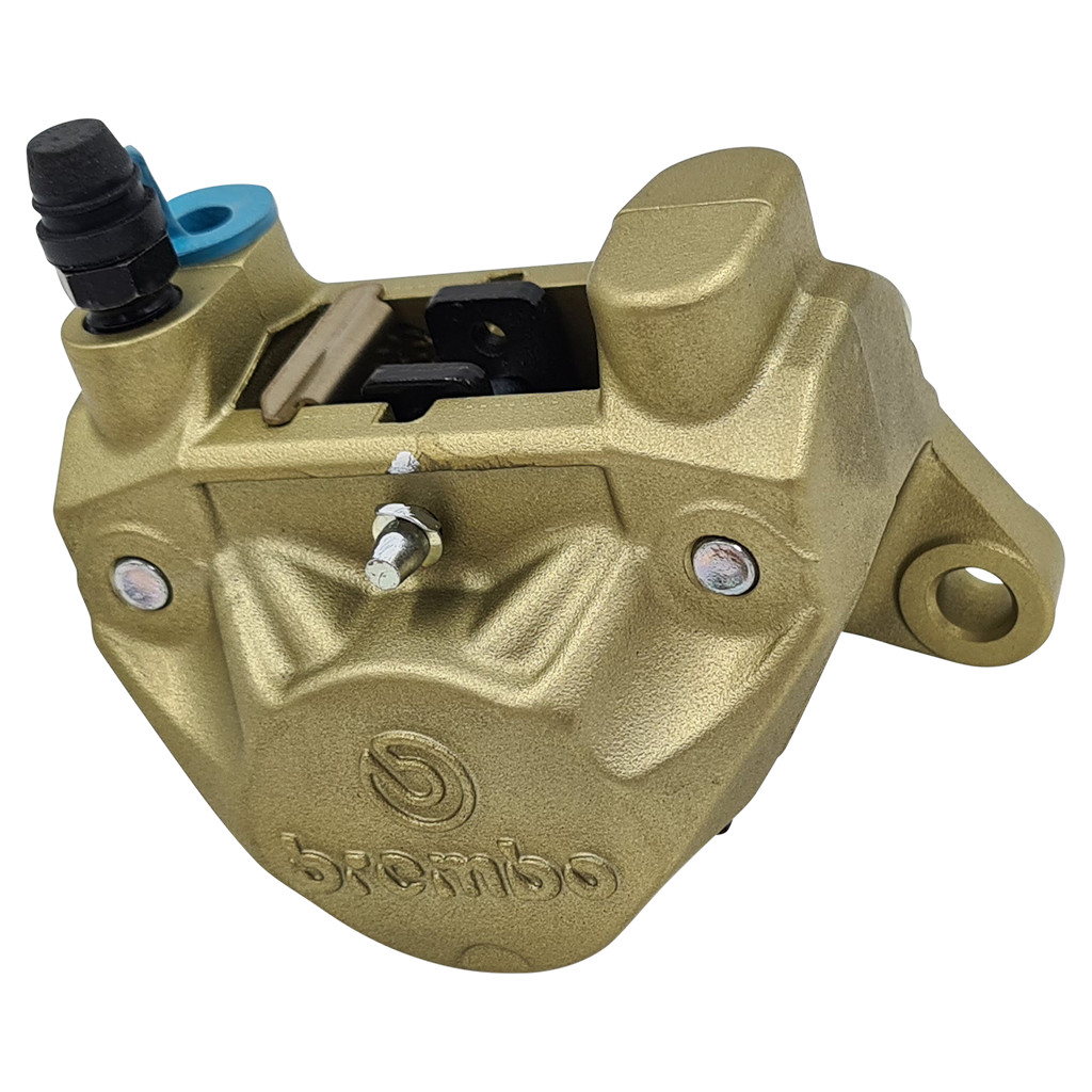 BREMBO 2-Kolben Bremssattel, rechts, fest, gold, P32F BREMBO 2-Kolben Bremssattel, rechts, fest, gold, P32F
