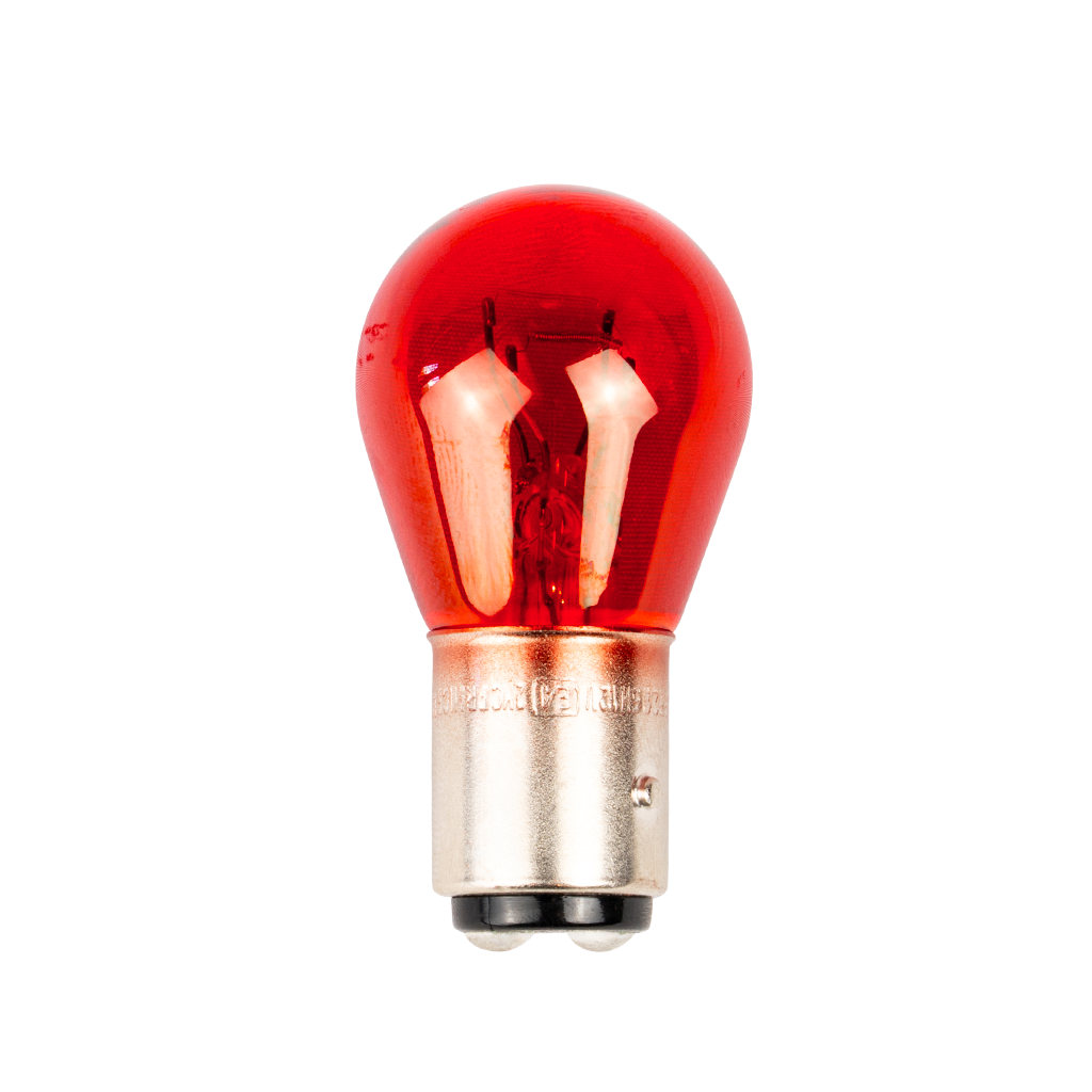 Glühbirne 12V 21/5W, für Simson - Rot / Bremslicht + Rücklicht
