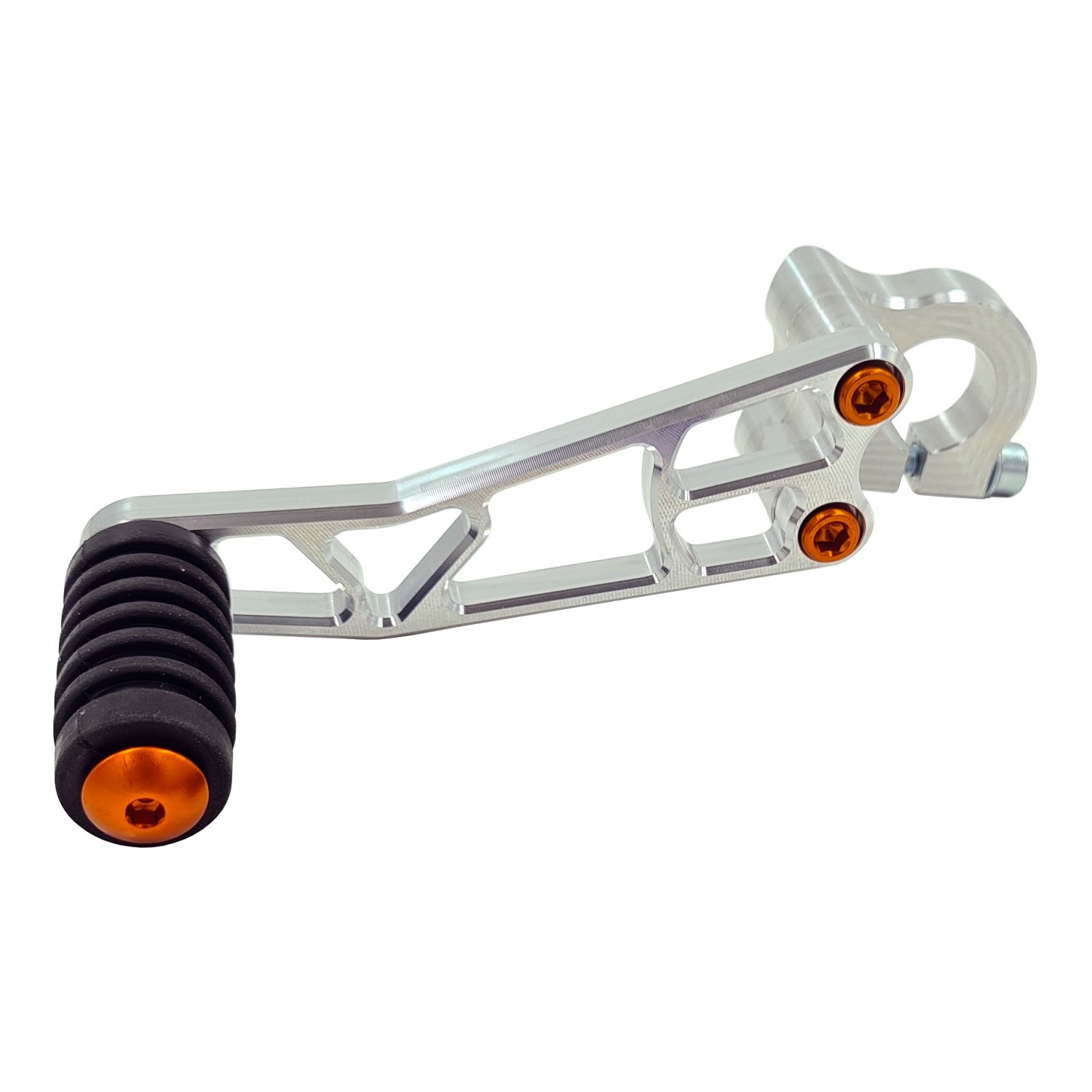 Eloxierte ("Elox") Schrauben für CNC Schalthebel, 3er Set, für Simson - Orange