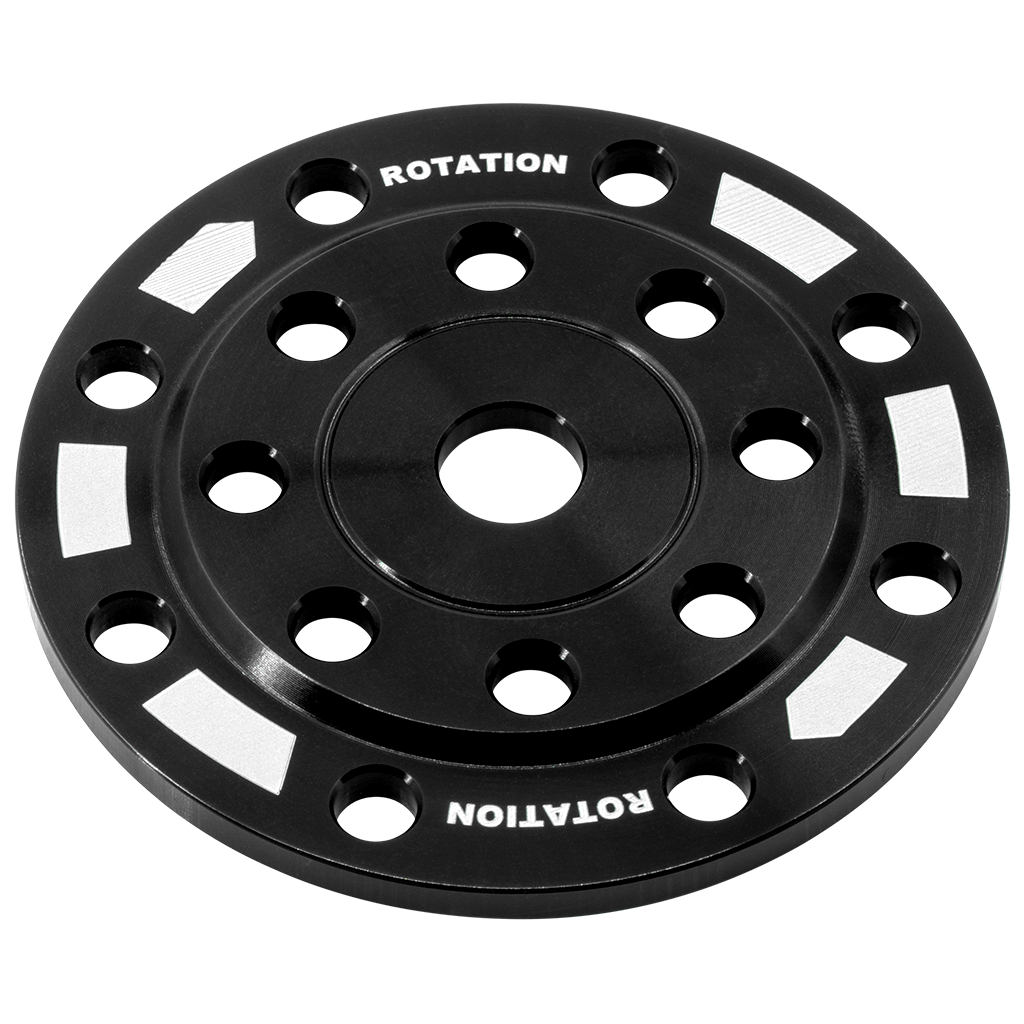 SH Nadelgelagerte M500 Kupplungs-Druckplatte (für Simson S51 / S70) - Schwarz eloxiert mit Lasergravur SH Nadelgelagerte M500 Kupplungs-Druckplatte (für Simson S51 / S70) - Schwarz eloxiert mit Lasergravur