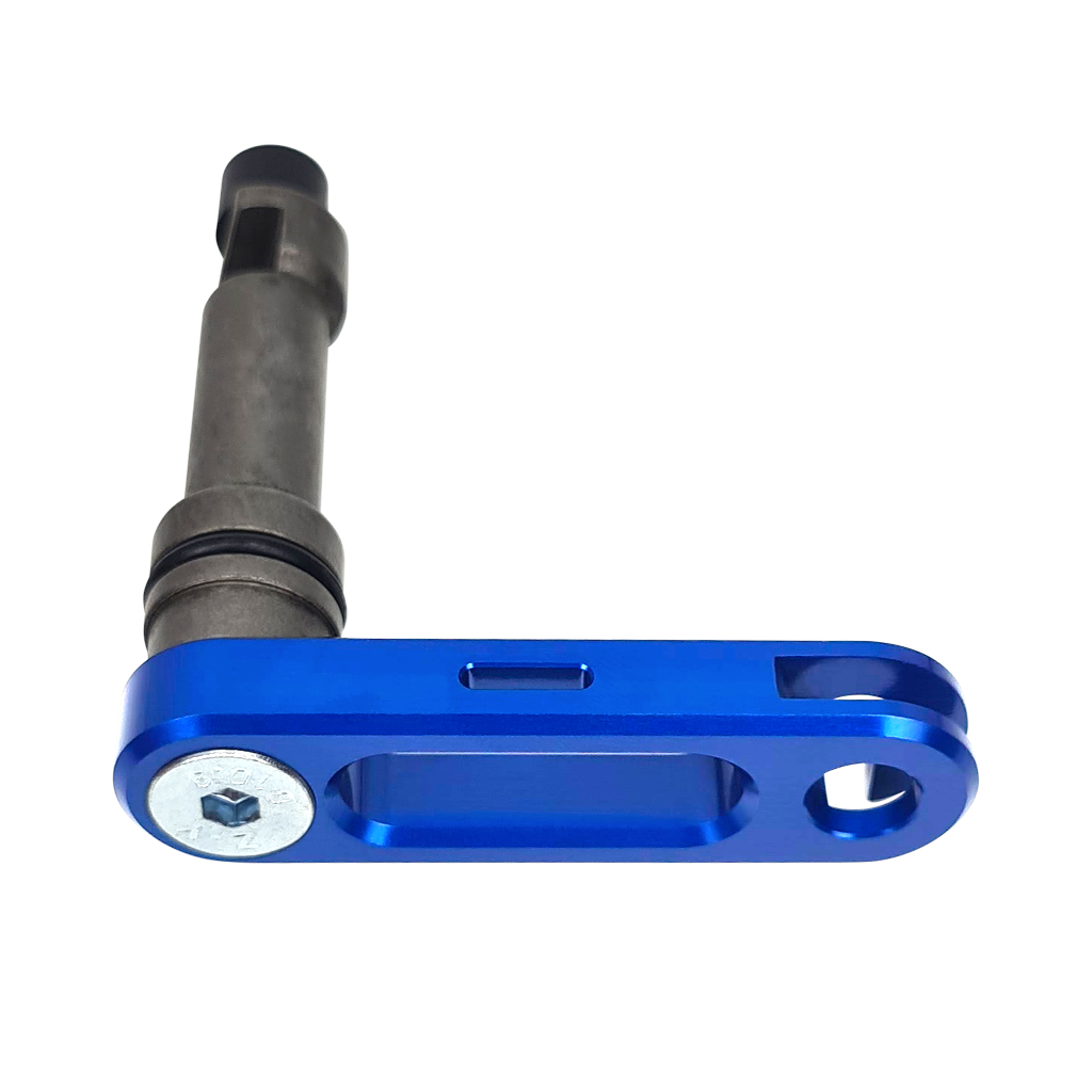ZT CNC Performance Kupplungshebel S51 - Blau eloxiert