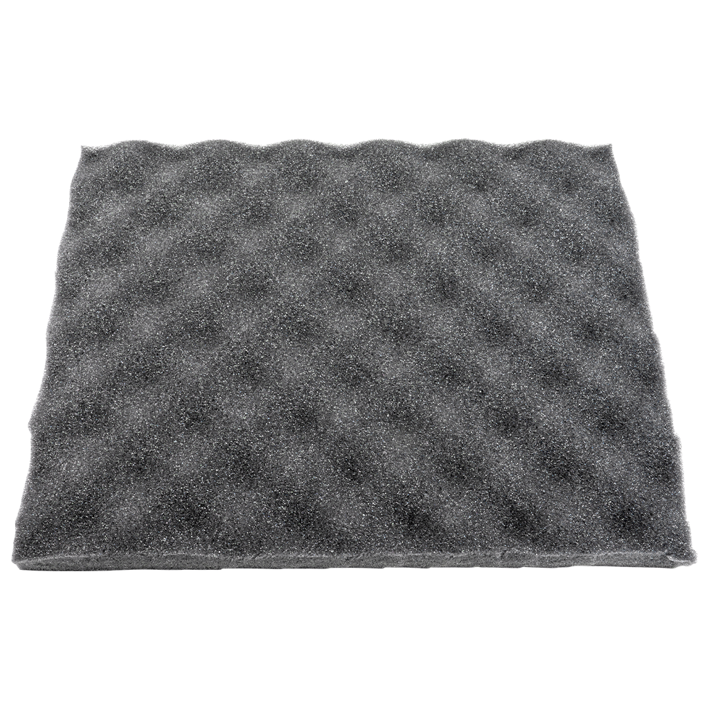 Luftfiltermaterial / Schaumstoff selbstklebend zur Geräuschdämmung, 30x25x3cm