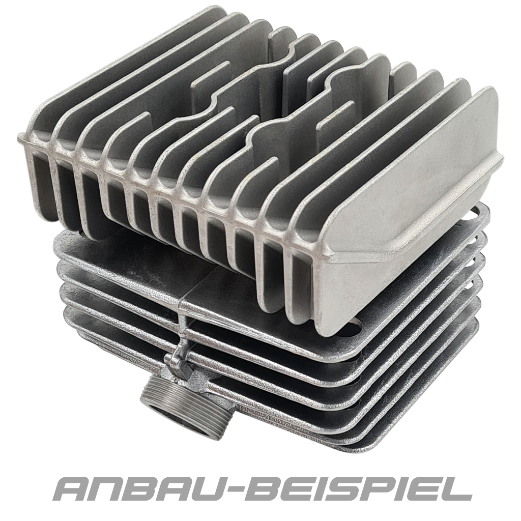 Standard Zylinderkopf - Rohzustand, ohne O-Ring (für Simson S51, S70, M500)