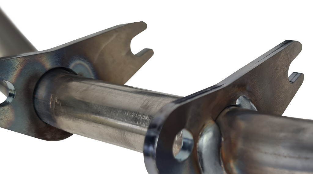 SH Fußrastenträger verstärkt für Simson S50, S51, S70 - Roh