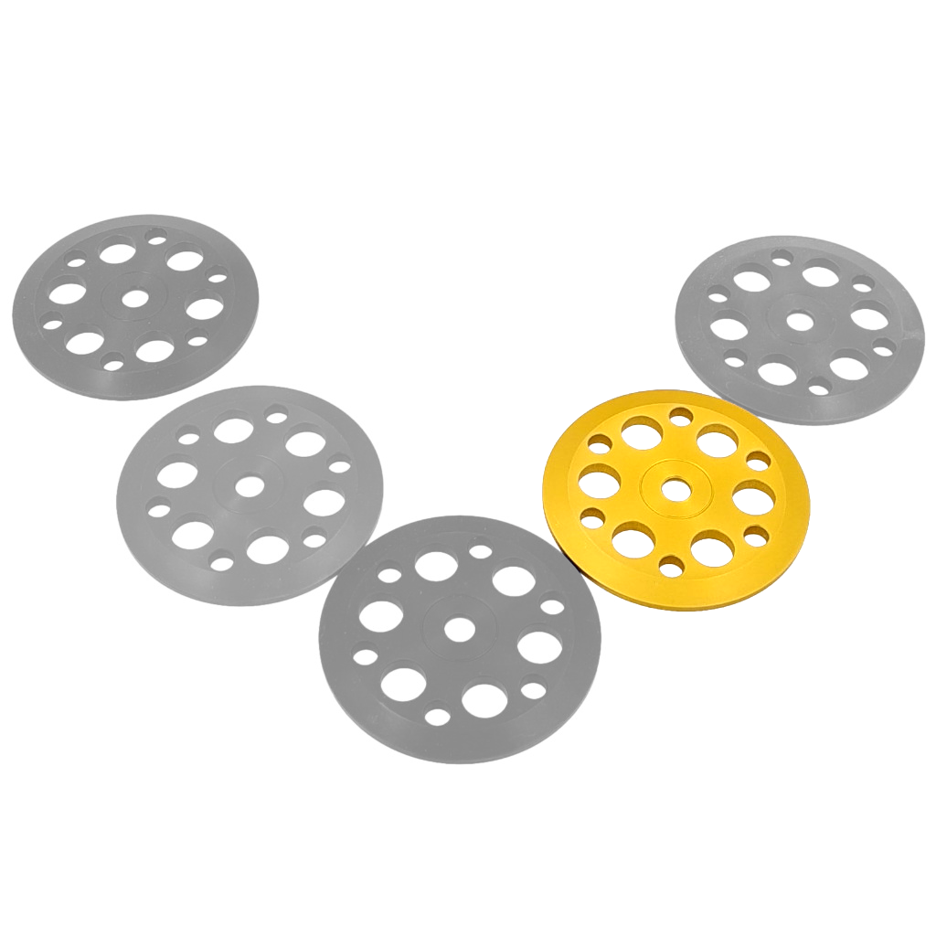 Basic Druckplatte für Ronge K7 Kupplung (Eloxiert), für Simson - Gold