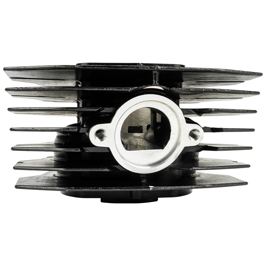 ZTX 130 Zylinderkit MTX BB4, Basis: Schwarz - Zylinderkopf: Titan eloxiert