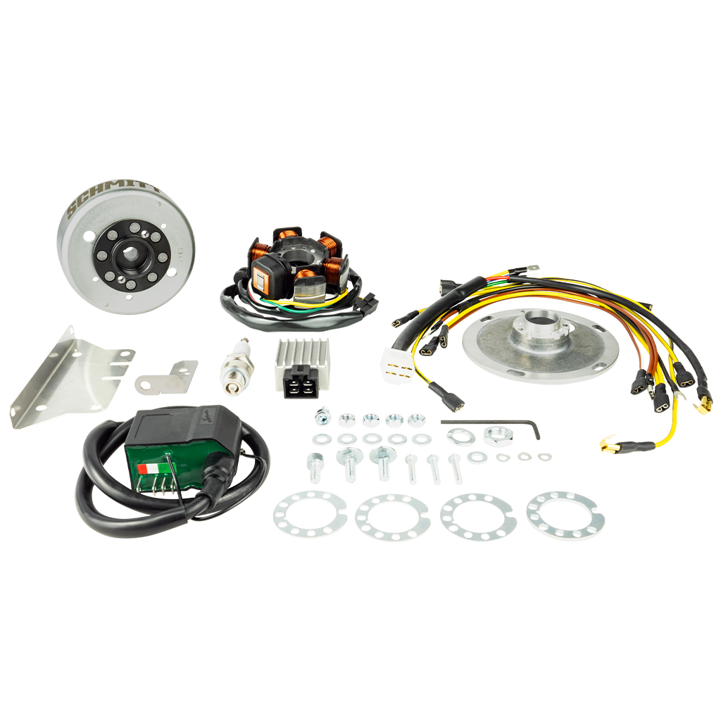 Schmitt Zündung 12V Basis Set, für Simson S51 KR51 SR50