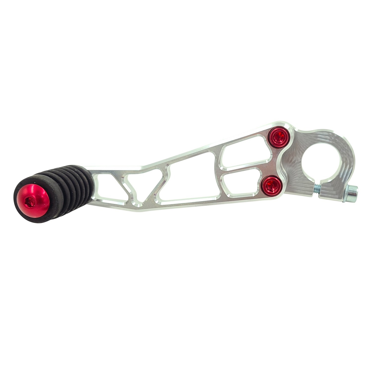 Eloxierte ("Elox") Schrauben für CNC Schalthebel, 3er Set, für Simson - Rot