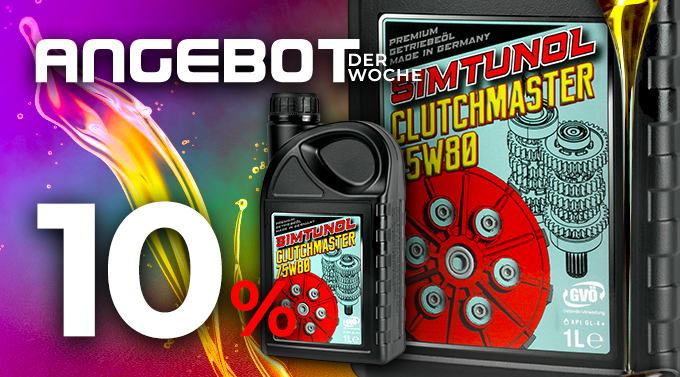 Wochenangebot KW19 2026 - Simtunol Clutchmaster 75W80 Getriebeöl