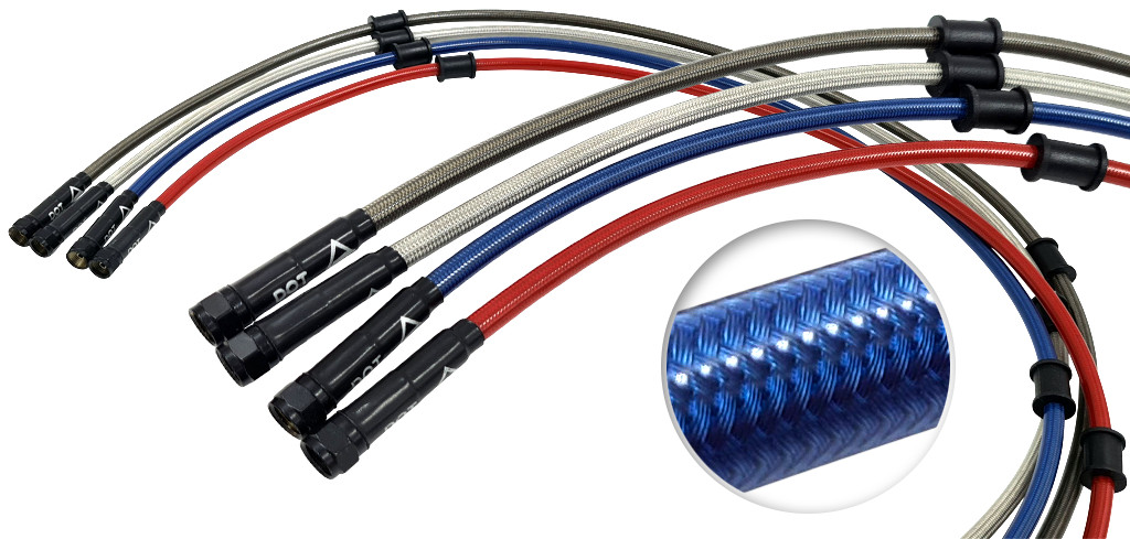 Stahlflex Bremsleitung TÜV geprüft DOT gekennzeichnet