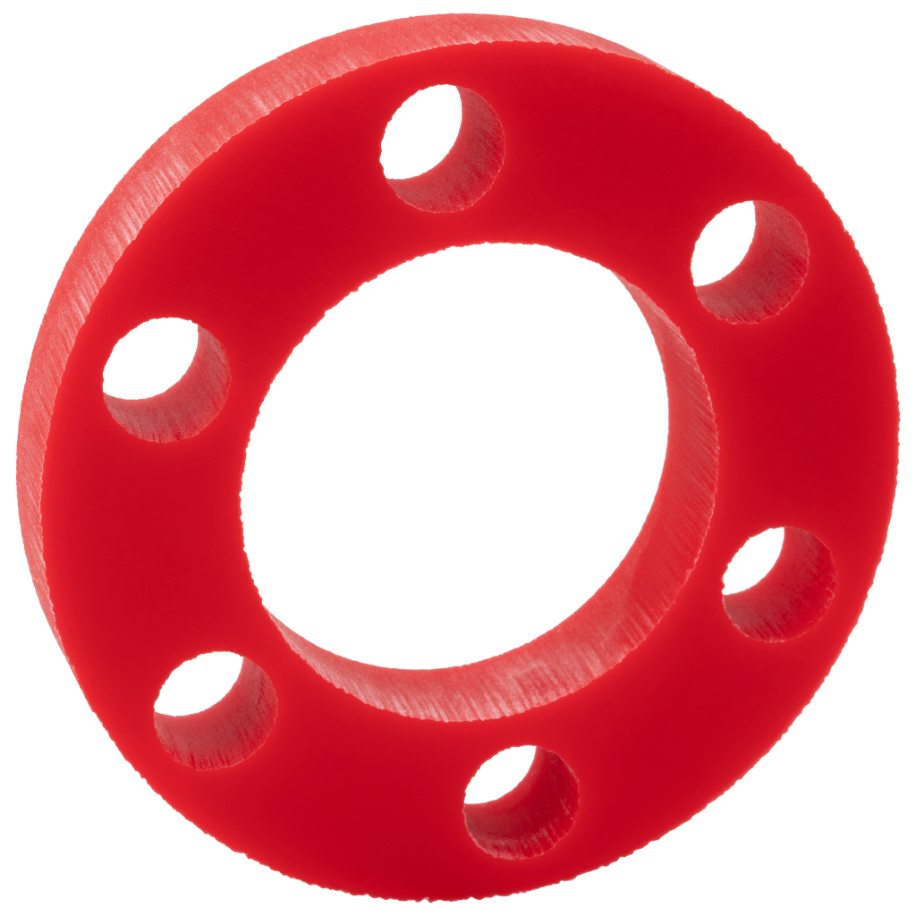 SH Mitnehmergummi (Elastikring / Hinterradmitnehmer) für Simson Tuning-Motoren - extra verstärkt (rot)