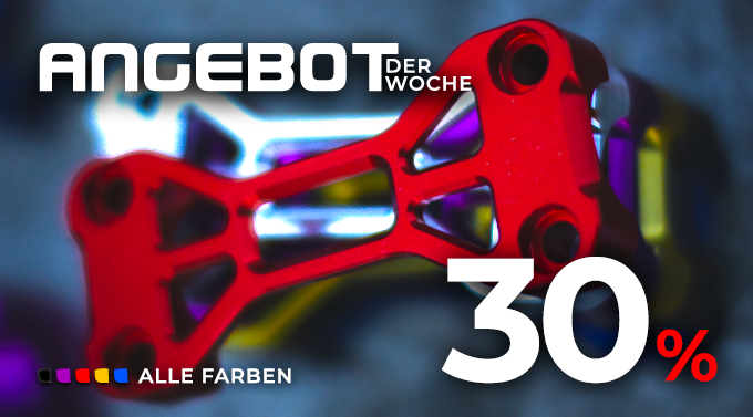 Wochenangebot KW7 2026 - Lenkerklemmung - Alle Farben - 30% Rabatt