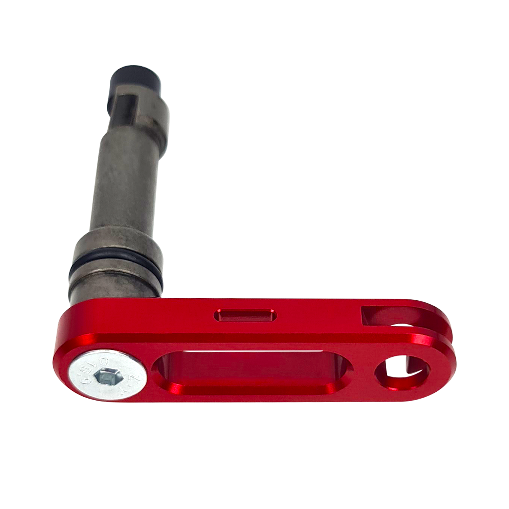 ZT CNC Performance Kupplungshebel S51 - Rot eloxiert