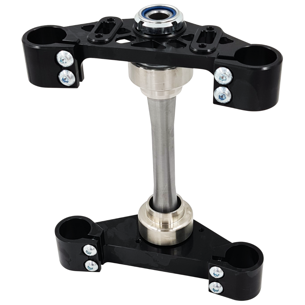 SH CNC Gabelbrücke Gen2, für Simson S51 S70 - Schwarz, Standard Lenkanschlag SH CNC Gabelbrücke Gen2, für Simson S51 S70 - Schwarz, Standard Lenkanschlag