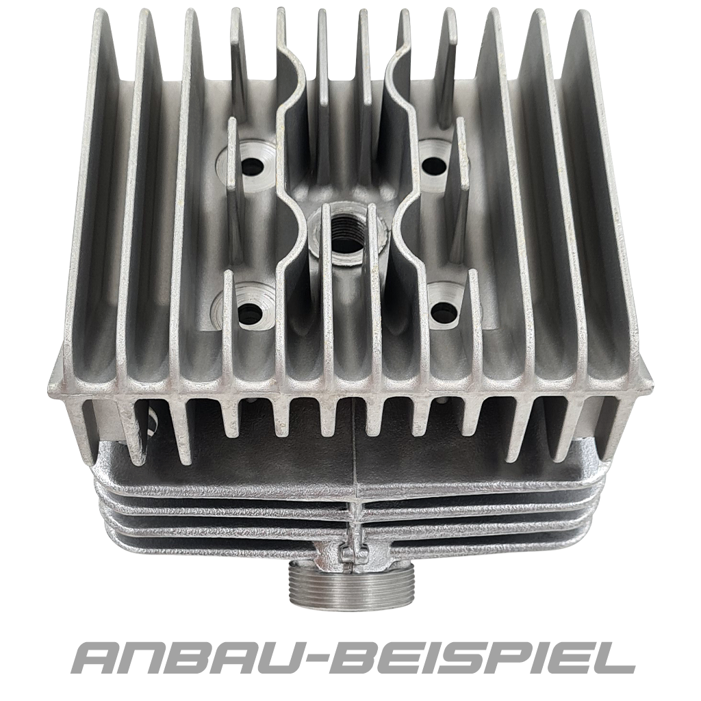 Standard Zylinderkopf - Rohzustand, ohne O-Ring (für Simson S51, S70, M500)