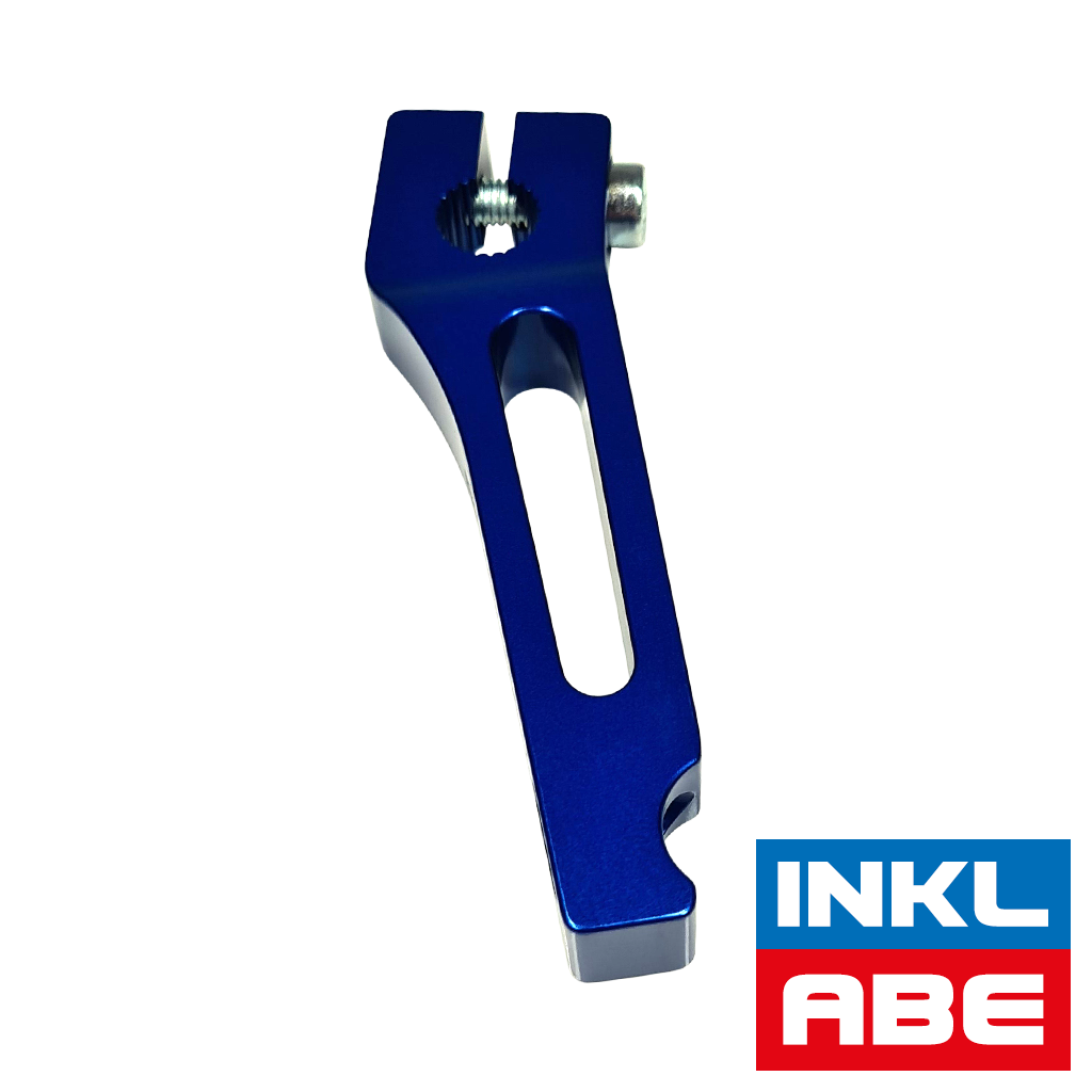 ZT CNC Bremshebel hinten, inkl. ABE - Blau eloxiert