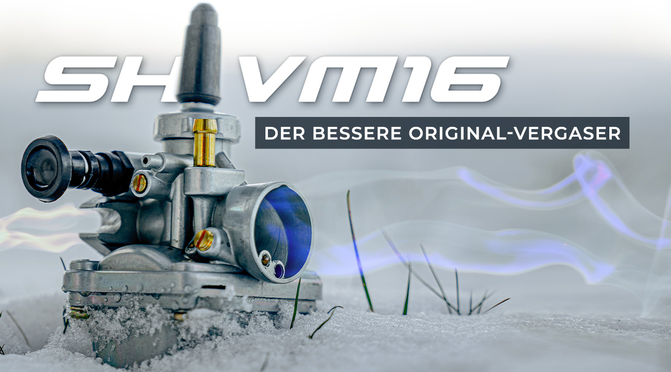 SH VM16 Vergaser - Der bessere Original-Vergaser für Simson