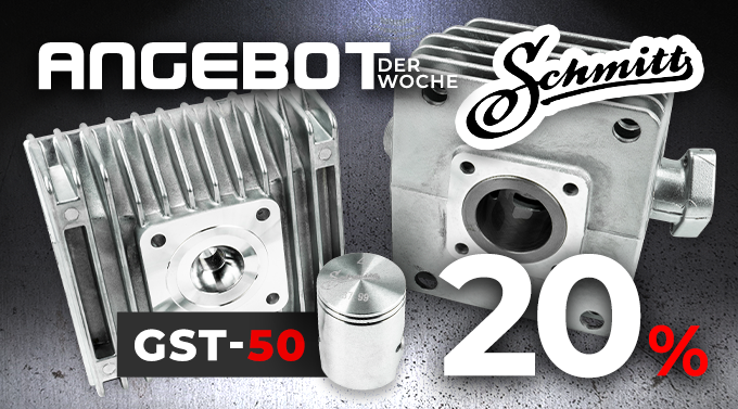 Wochenangebot KW21 2026 - Schmitt GST-50 Zylinderkit 38mm