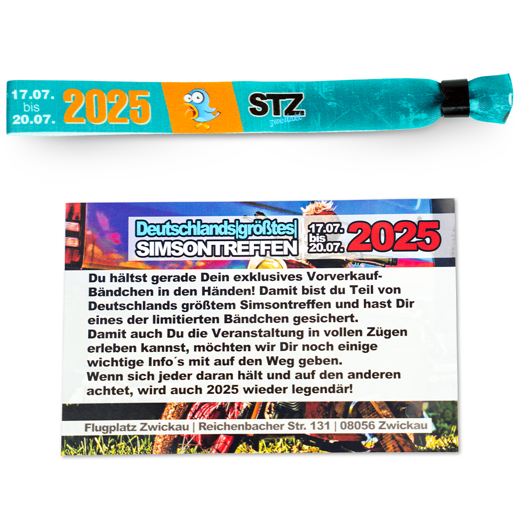 Simsontreffen Zwickau Ticket 2025