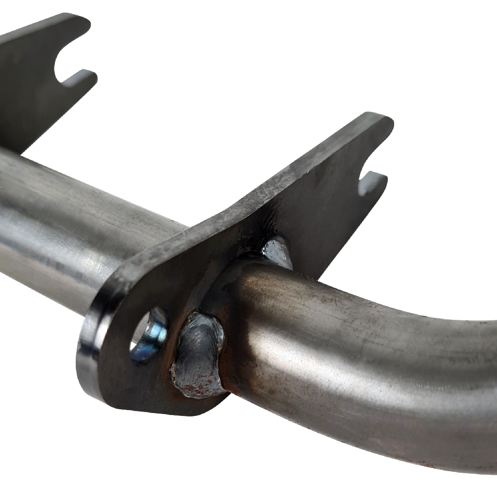 SH Fußrastenträger verstärkt für Simson S50, S51, S70 - Roh