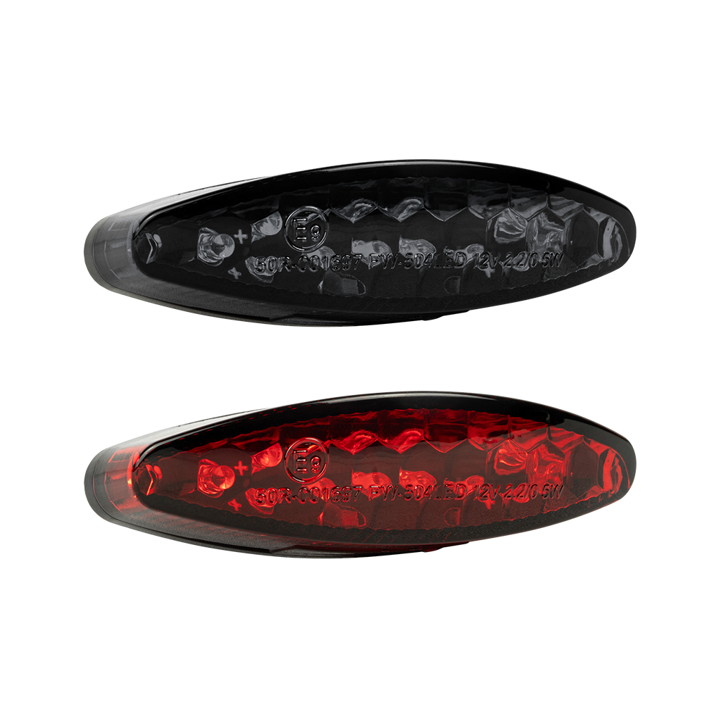 HIGHSIDER LED Rücklicht mit Kennzeichenbeleuchtung